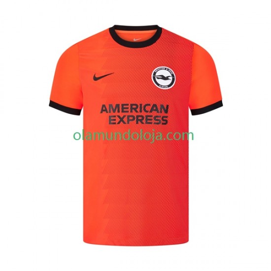Camisola Brighton & Hove Albion Homem Equipamento Segundo 2022-2023 Manga Curta